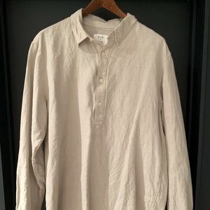 Billy Reid Linen shirt XL